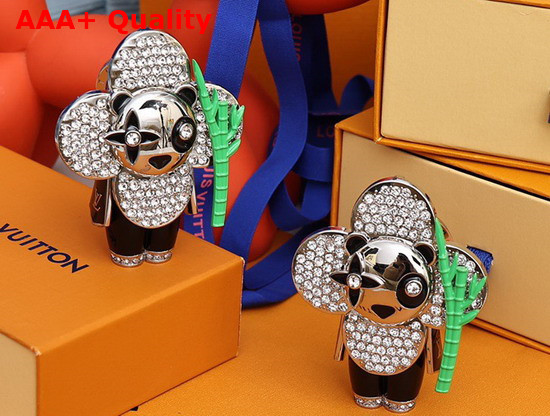 Louis Vuitton Vivienne Panda Bag Charm and Key Holder Replica