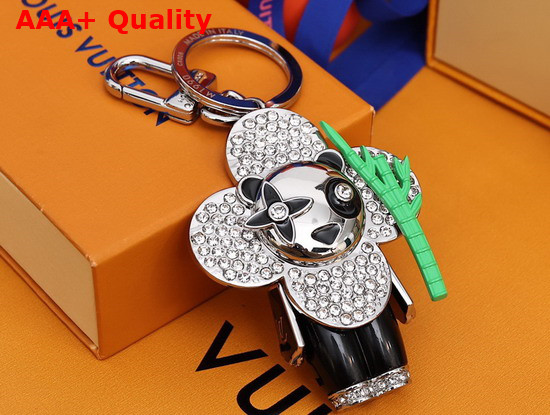 Louis Vuitton Vivienne Panda Bag Charm and Key Holder Replica