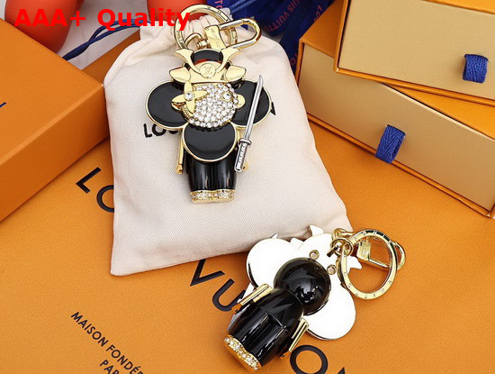 Louis Vuitton Vivienne Samourai Bag Charm and Key Holder Replica