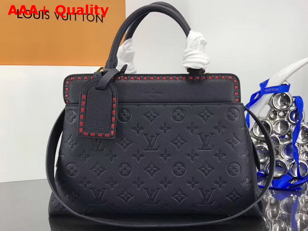 Louis Vuitton Vosges MM Monogram Empreinte Marine Rouge M43738 Replica