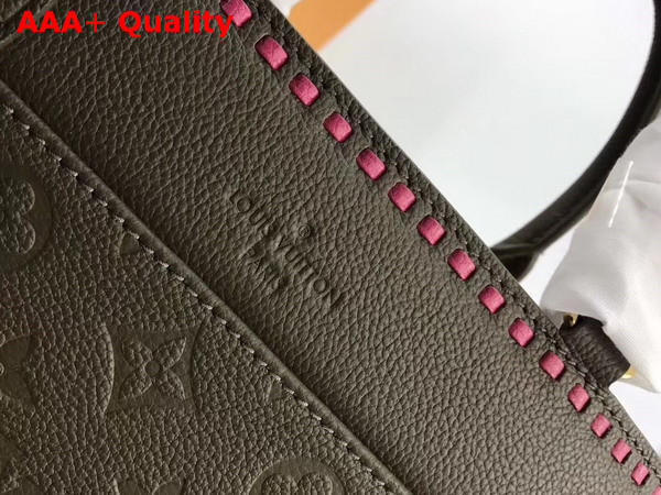 Louis Vuitton Vosges MM Olive Monogram Empreinte Leather Replica