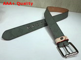 Louis Vuitton Voyager 35mm Belt Monogram Titanium Canvas MP043U Replica