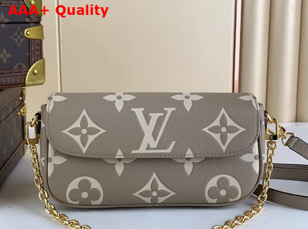 Louis Vuitton Wallet On Chain Ivy Bicolor Monogram Empreinte Leather Replica