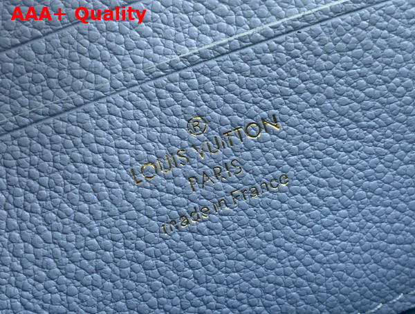 Louis Vuitton Wallet On Chain Lily Blue Hour Monogram Empreinte Leather M83233 Replica