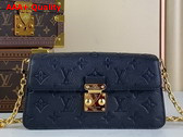 Louis Vuitton Wallet On Chain Metis Navy Blue Monogram Empreinte Leather M82671 Replica