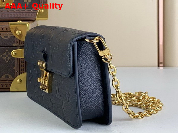 Louis Vuitton Wallet On Chain Metis Navy Blue Monogram Empreinte Leather M82671 Replica