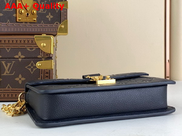 Louis Vuitton Wallet On Chain Metis Navy Blue Monogram Empreinte Leather M82671 Replica