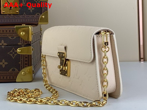 Louis Vuitton Wallet On Chain Metis in Cream Monogram Empreinte Leather M82836 Replica