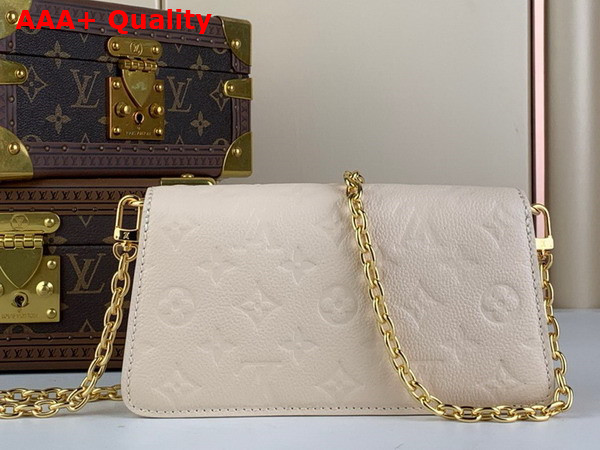 Louis Vuitton Wallet On Chain Metis in Cream Monogram Empreinte Leather M82836 Replica