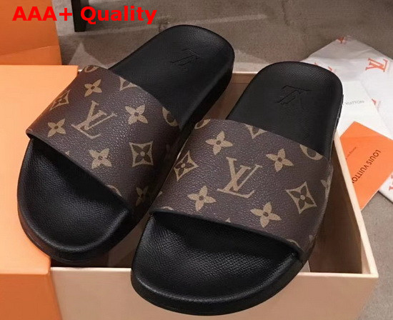 Louis Vuitton Waterfront Mule Monogram Rubber 1A3PSB Replica