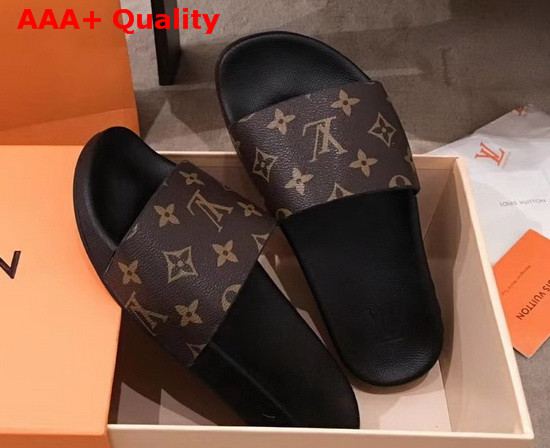 Louis Vuitton Waterfront Mule Monogram Rubber 1A3PSB Replica