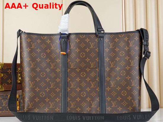 Louis Vuitton Week End Tote GM Monogram Macassar Coated Canvas M45733 Replica