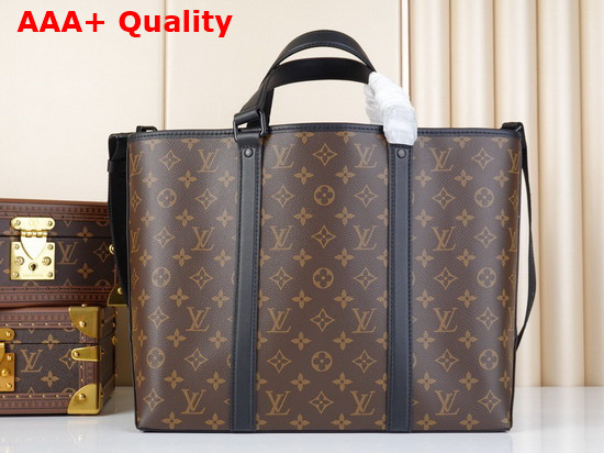 Louis Vuitton Week End Tote PM Monogram Macassar Canvas M45734 Replica