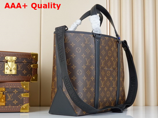 Louis Vuitton Week End Tote PM Monogram Macassar Canvas M45734 Replica