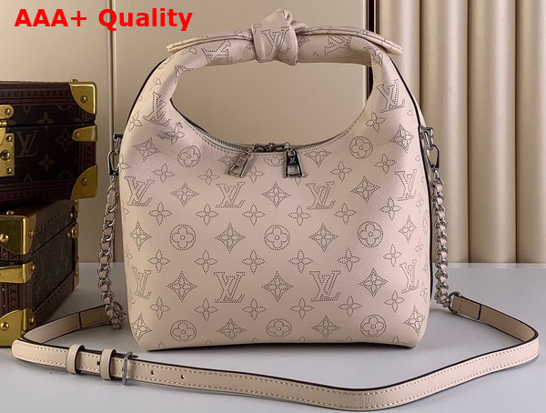 Louis Vuitton Why Knot PM Creme Perforated Mahina Calf Leather M20700 Replica