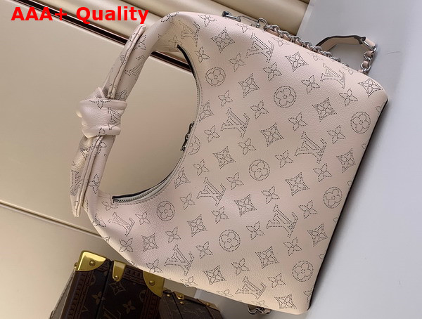 Louis Vuitton Why Knot PM Creme Perforated Mahina Calf Leather M20700 Replica