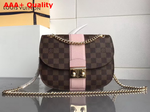 Louis Vuitton Wight Damier Ebene Canvas N64418 Magnolia Replica