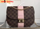 Louis Vuitton Wight Damier Ebene Canvas N64418 Magnolia Replica