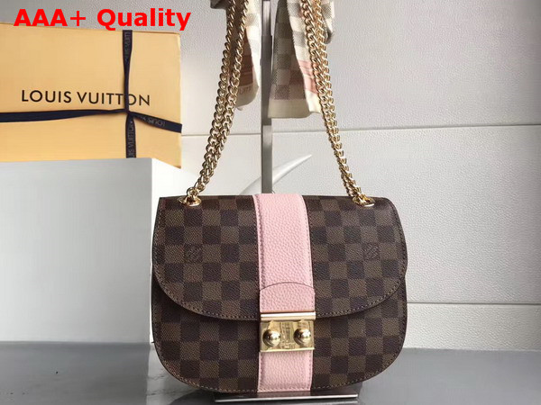 Louis Vuitton Wight Damier Ebene Canvas N64418 Magnolia Replica