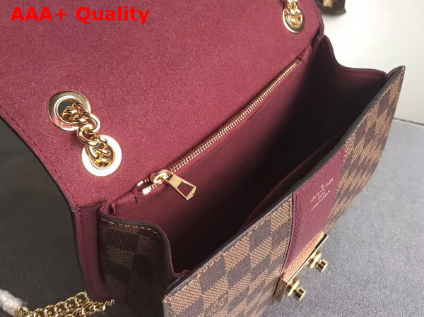 Louis Vuitton Wight Damier Ebene Canvas N64420 Bordeaux Replica