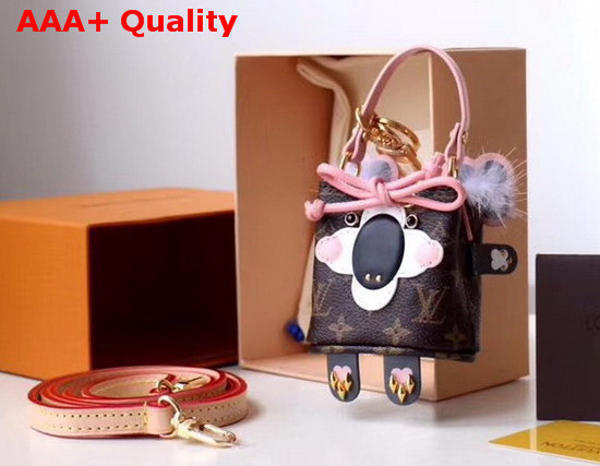 Louis Vuitton Wild Puppet Neonoe Koala Bag Charm and Key Holder M67397 Replica