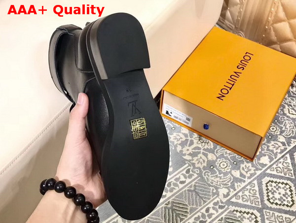 Louis Vuitton Wonderland Flat Ranger Black Calf Leather Replica