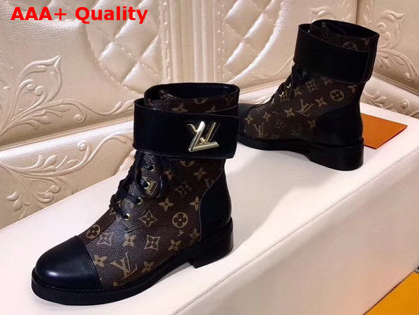 Louis Vuitton Wonderland Flat Ranger Patent Monogram Canvas 1A2JCV Replica