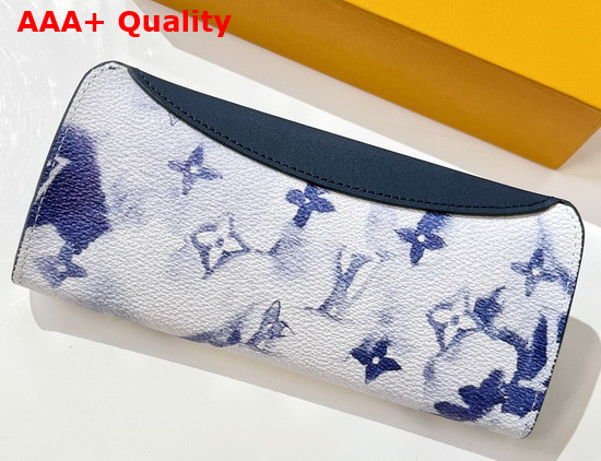 Louis Vuitton Woody Glasses Case Blue Monogram Watercolor GI0589 Replica