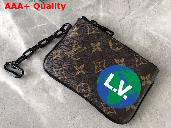 Louis Vuitton Zipped Pouch PM Monogram Canvas Replica