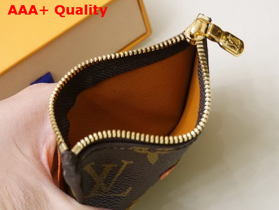 Louis Vuitton Zippy Card Holder with Printed Bear Monogram Canvas Replica