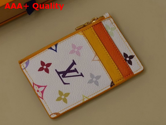 Louis Vuitton Zippy Card Holder with Printed Bear Multicolor Monogram Canvas Replica