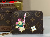 Louis Vuitton Zippy Coin Purse Monogram Candy Red from the Candy Factory Capsule M12210 Replica