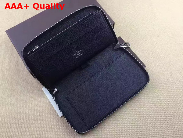 Louis Vuitton Zippy Organizer Damier Graphite with Rope Pattern N41683 Replica