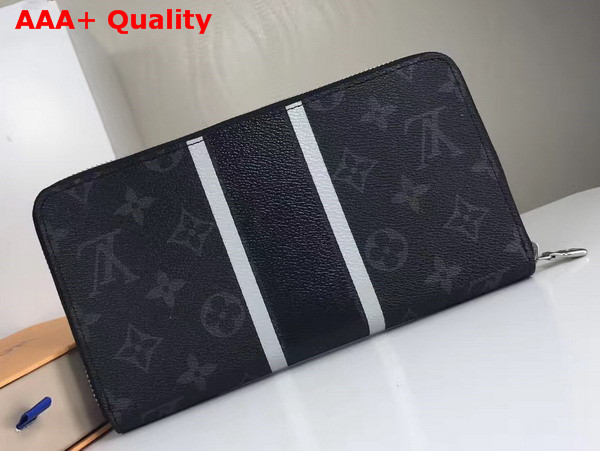 Louis Vuitton Zippy Organizer Monogram Eclipse Flash M64645 Replica