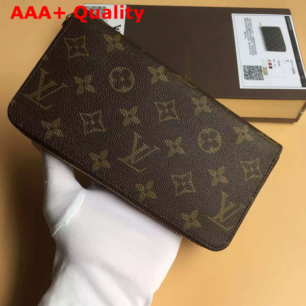 Louis Vuitton Zippy Wallet Monogram Canvas Rose Ballerine M41894 Replica