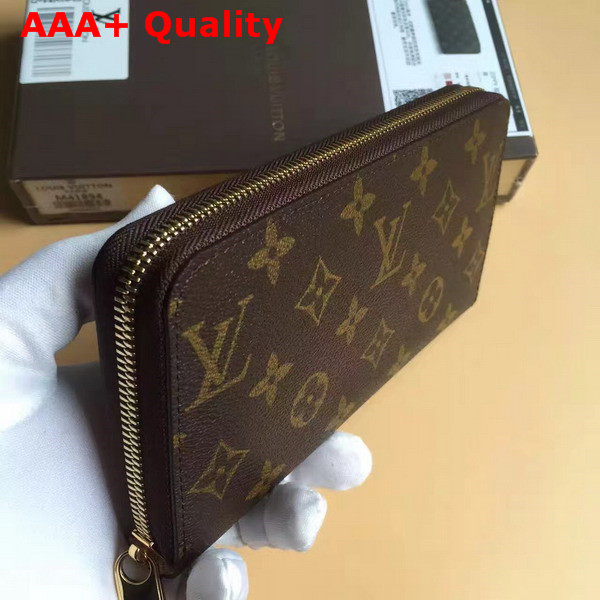 Louis Vuitton Zippy Wallet Monogram Canvas Rose Ballerine M41894 Replica