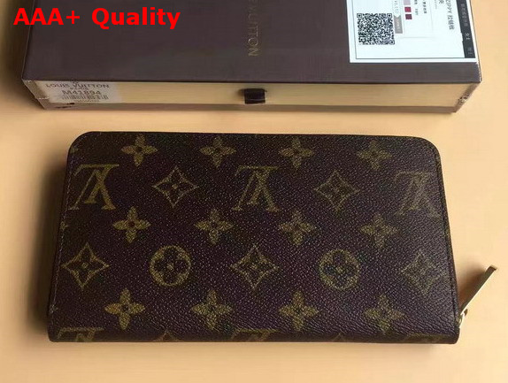 Louis Vuitton Zippy Wallet Monogram Canvas Rose Ballerine M41894 Replica