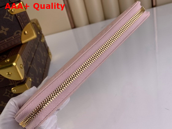 Louis Vuitton Zippy Wallet Pink Monogram Empreinte Leather M81279 Replica