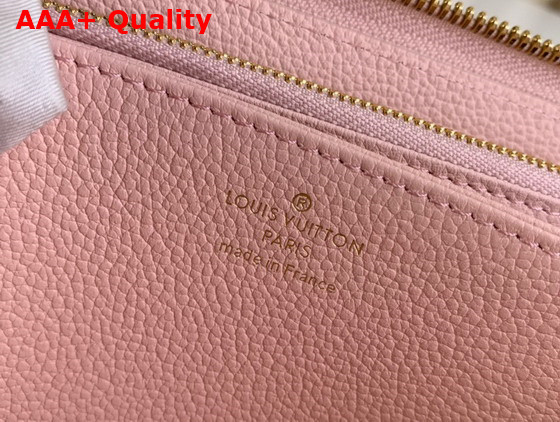 Louis Vuitton Zippy Wallet Pink Monogram Empreinte Leather M81279 Replica