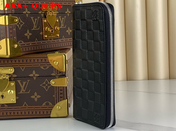 Louis Vuitton Zippy Wallet Vertical Damier Infini Leather N63548 Replica