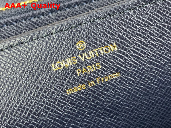 Louis Vuitton Zippy Wallet in Blue Monoglam Coated Canvas M82468 Replica