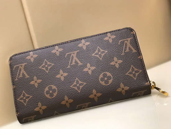 Louis Vuitton Zippy Wallet in Monogram Canvas Decorated with Colorful Illustrations of the House Mascot Vivienne Having Fun at a Fair M69750 Replica