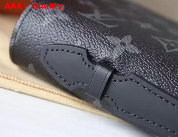 Louis Vuitton Zippy XL Wallet Monogram Eclipse M61698 Replica