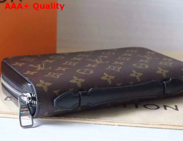 Louis Vuitton Zippy XL Wallet Monogram Macassar Canvas M61506 Replica