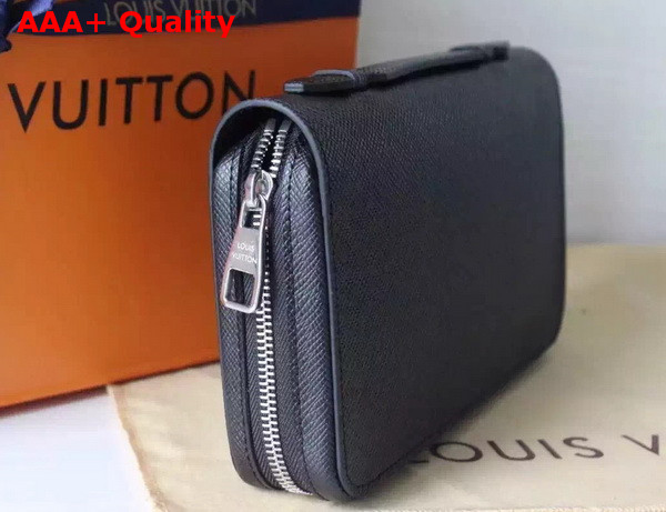 Louis Vuitton Zippy XL Wallet Taiga Leather Ardoise M42097 Replica