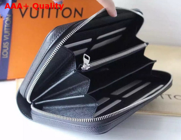 Louis Vuitton Zippy XL Wallet Taiga Leather Ardoise M42097 Replica