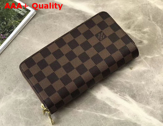 Louis Vuitton Zippy XL Wallet in Damier Ebene Canvas Replica