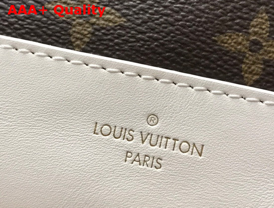 Louis Vuitton and NBA Backpack in Monogram Canvas and White Calf Leather Trim Replica