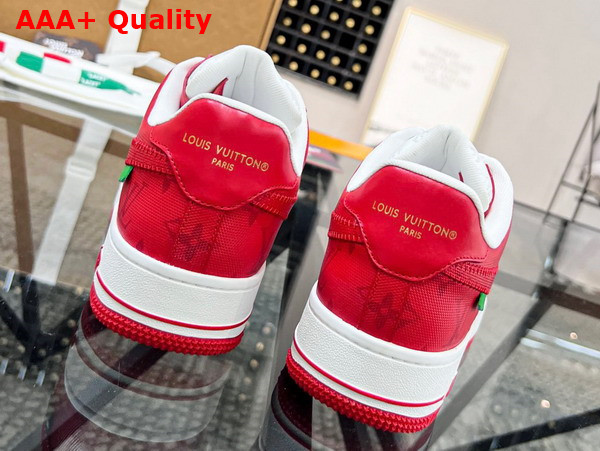 Louis Vuitton and Nike Air Force 1 by Virgil Abloh White Comet Red 1A9VA9 Replica