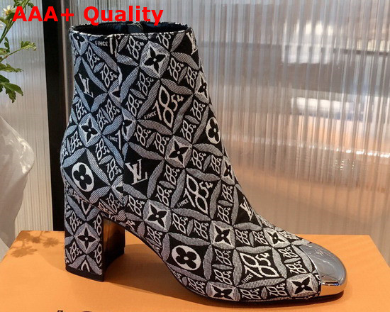 Louise Ankle Boot in Jacquard Since 1854 Textile Replica